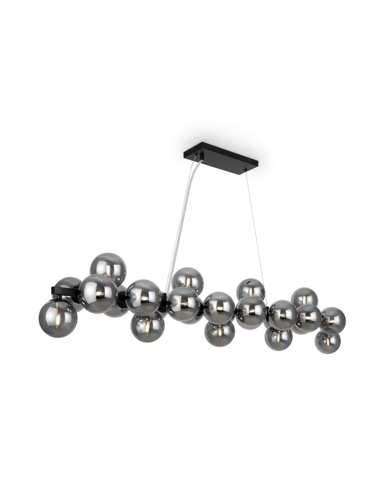 Maytoni Dallas Lampa Wisząca 25xG9 28W Czarny MOD547PL-25B Maytoni Dallas Lampa Wisząca 25xG9 28W Czarny MOD547PL-25B