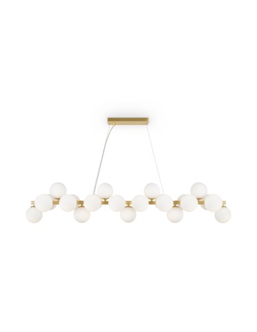 Maytoni Dallas Lampa Wisząca 25xG9 28W Złoty MOD547PL-25BS