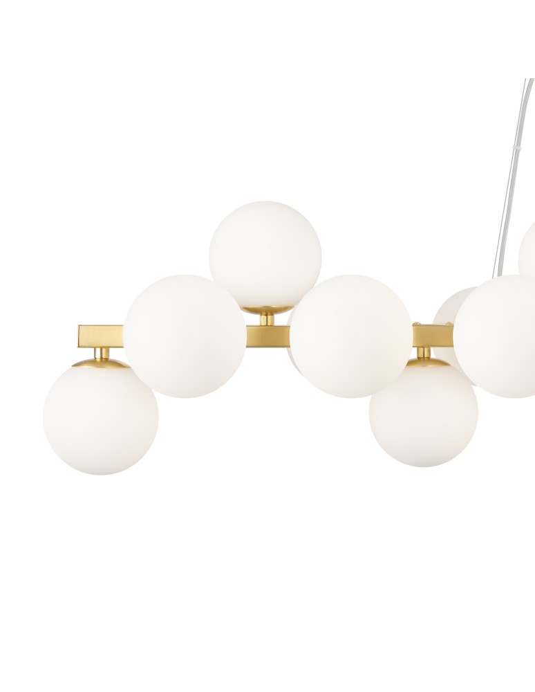 Maytoni Dallas Lampa Wisząca 25xG9 28W Złoty MOD547PL-25BS