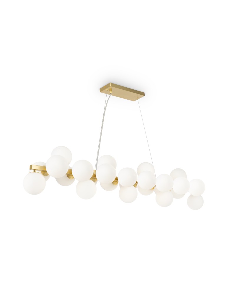 Maytoni Dallas Lampa Wisząca 25xG9 28W Złoty MOD547PL-25BS