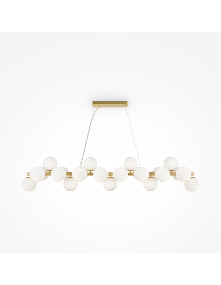 Maytoni Dallas Lampa Wisząca 25xG9 28W Złoty MOD547PL-25BS