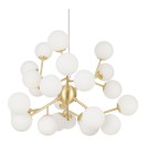 Maytoni Dallas Lampa Wisząca 24xG9 28W Złoty MOD545PL-24BS Maytoni Dallas Lampa Wisząca 24xG9 28W Złoty MOD545PL-24BS
