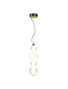 Maytoni Collar Lampa Wisząca LED 17W 950lm 3000K Złoty P069PL-L17G3K Maytoni Collar Lampa Wisząca LED 17W 950lm 3000K Złoty P069PL-L17G3K