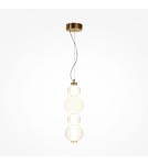 Maytoni Collar Lampa Wisząca LED 17W 950lm 3000K Złoty P069PL-L17G3K Maytoni Collar Lampa Wisząca LED 17W 950lm 3000K Złoty P069PL-L17G3K