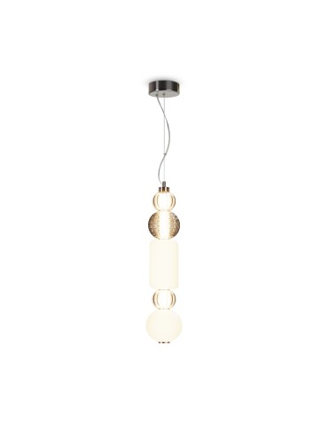 Maytoni Collar Lampa Wisząca LED 35W 1550lm 3000K Chrom P069PL-L35CH3K1 - produkt 2