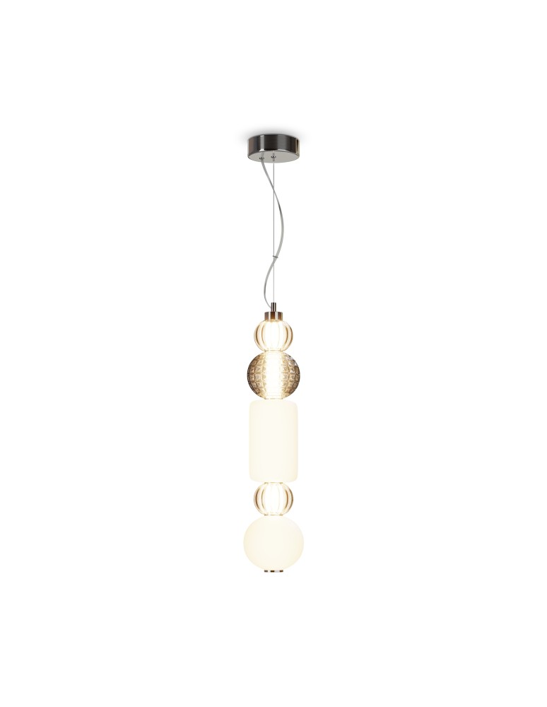 Maytoni Collar Lampa Wisząca LED 35W 1550lm 3000K Chrom P069PL-L35CH3K1 Maytoni Collar Lampa Wisząca LED 35W 1550lm 3000K Chrom P069PL-L35CH3K1
