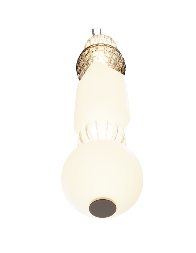 Maytoni Collar Lampa Wisząca LED 35W 1550lm 3000K Chrom P069PL-L35CH3K1 Maytoni Collar Lampa Wisząca LED 35W 1550lm 3000K Chrom P069PL-L35CH3K1