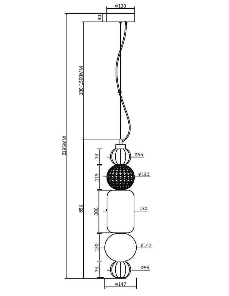 Maytoni Collar Lampa Wisząca LED 35W 1550lm 3000K Chrom P069PL-L35CH3K1 Maytoni Collar Lampa Wisząca LED 35W 1550lm 3000K Chrom P069PL-L35CH3K1