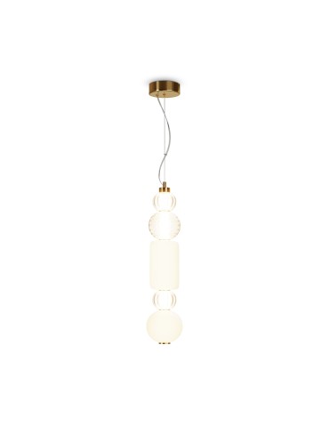 Maytoni Collar Lampa Wisząca 1xLED 35W 1600lm 3000K Złoty P069PL-L35G3K1 - product 2