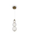 Maytoni Collar Lampa Wisząca LED 16W 800lm 3000K Złoty P069PL-L16G3K