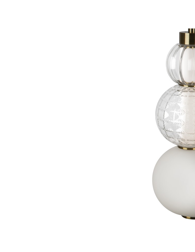 Maytoni Collar Lampa Wisząca LED 16W 800lm 3000K Złoty P069PL-L16G3K