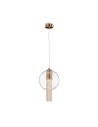 Maytoni Flusso Lampa Wisząca 1xGU10 12W Brąz P095PL-01BZ