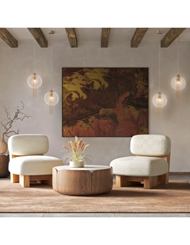 Maytoni Flusso Lampa Wisząca 1xGU10 12W Brąz P095PL-01BZ - produkt 2