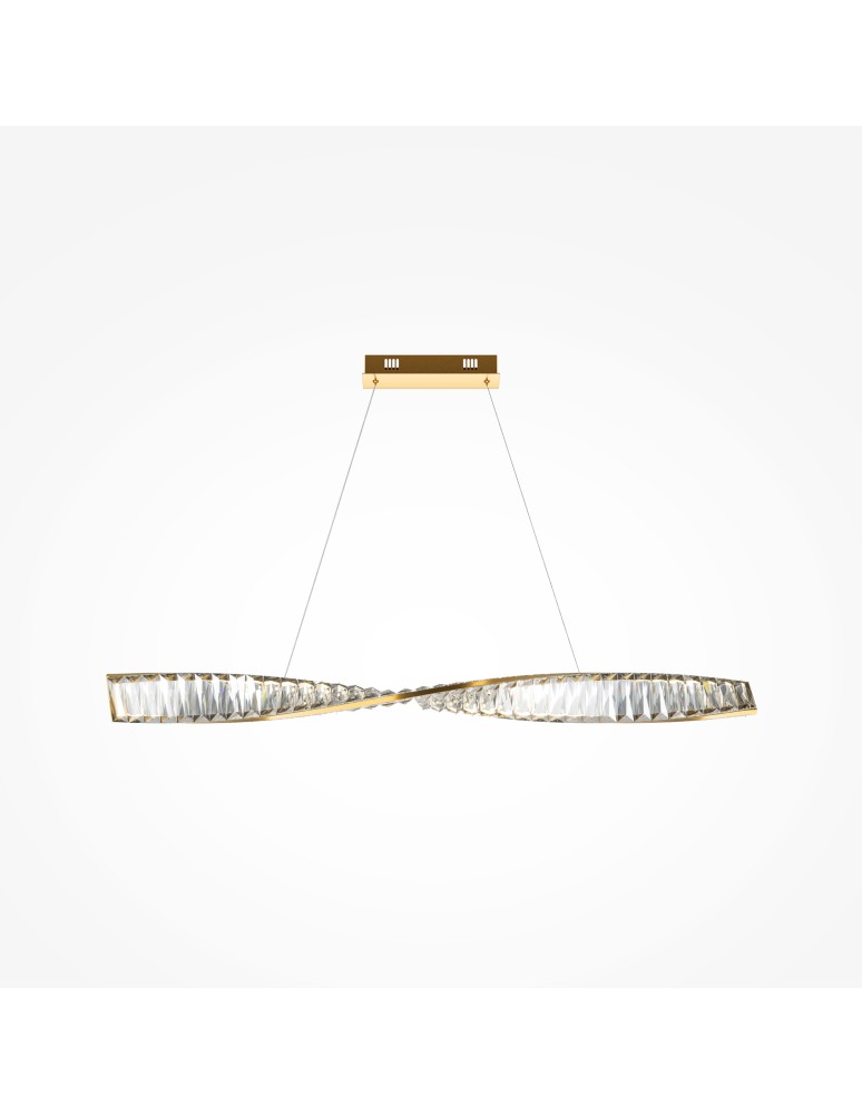 Maytoni Krone Lampa Wisząca Kryształowa LED 27W 1900lm 3000K Mosiądz P097PL-L28BS3K Maytoni Krone Lampa Wisząca Kryształowa LED 27W 1900lm 3000K Mosiądz P097PL-L28BS3K