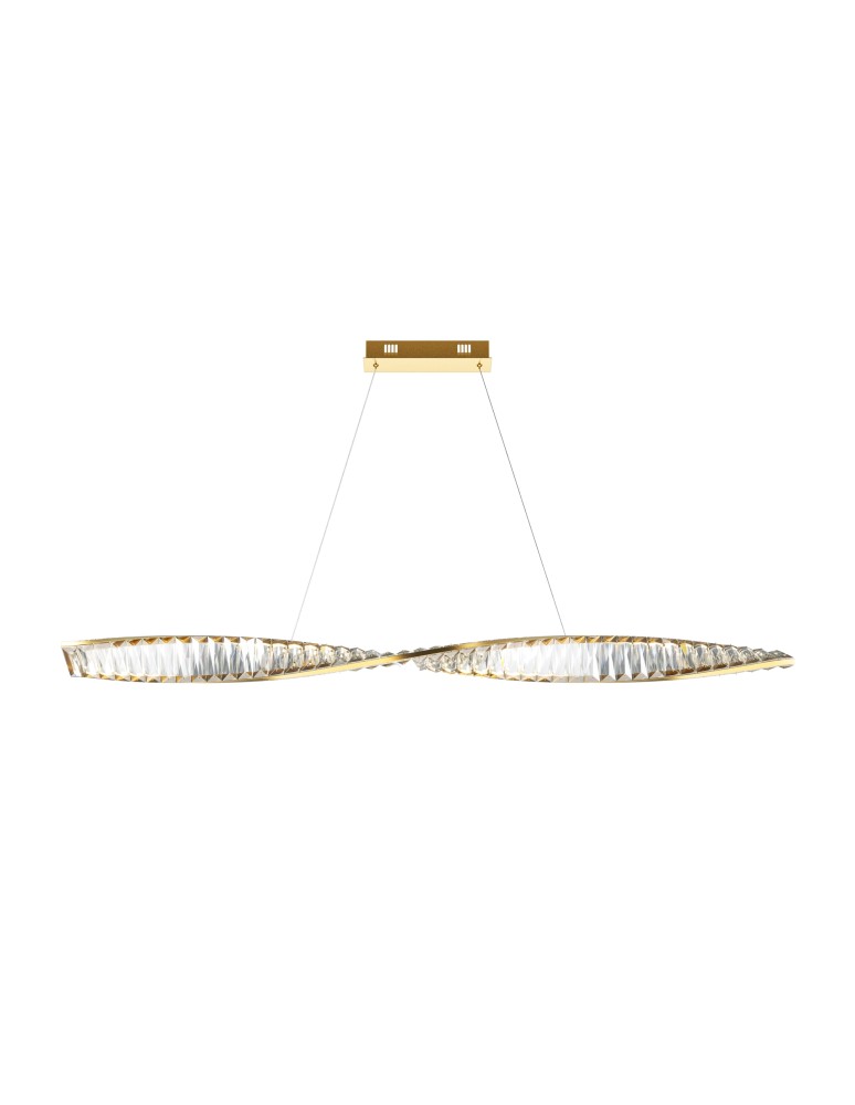 Maytoni Krone Lampa Wisząca Kryształowa LED 36W 2600lm 3000K Mosiądz P097PL-L36BS3K Maytoni Krone Lampa Wisząca Kryształowa LED 36W 2600lm 3000K Mosiądz P097PL-L36BS3K