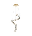 Lampy wiszące - Maytoni Krone Lampa Wisząca Kryształowa LED 48W 3300lm 3000K Mosiądz P097PL-L48BS3K - product 1