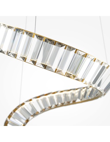 Maytoni Krone Lampa Wisząca Kryształowa LED 48W 3300lm 3000K Mosiądz P097PL-L48BS3K - product 2