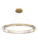 Maytoni Krone Lampa Wisząca Kryształowa 1xLED 45W 3000lm 4000K Złoty P097PL-L45G4K Maytoni Krone Lampa Wisząca Kryształowa 1xLED 45W 3000lm 4000K Złoty P097PL-L45G4K