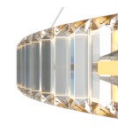 Maytoni Krone Lampa Wisząca Kryształowa 1xLED 45W 3000lm 4000K Złoty P097PL-L45G4K Maytoni Krone Lampa Wisząca Kryształowa 1xLED 45W 3000lm 4000K Złoty P097PL-L45G4K