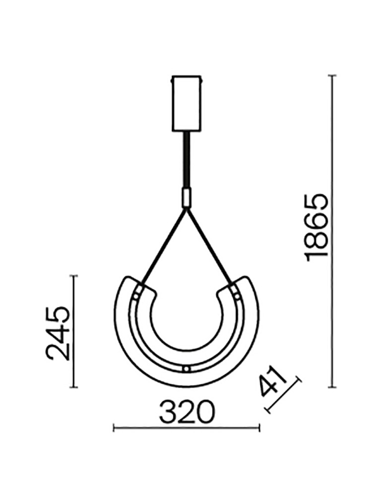 Maytoni Maya Lampa Wisząca 1xLED 10W 350lm 3000K Złoty P091PL-L18G3K Maytoni Maya Lampa Wisząca 1xLED 10W 350lm 3000K Złoty P091PL-L18G3K