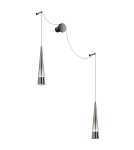 Maytoni Sintesi Kinkiet/Ścienna LED 24W 840lm 3000K Chrom P090WL-L24CH3K Maytoni Sintesi Kinkiet/Ścienna LED 24W 840lm 3000K Chrom P090WL-L24CH3K