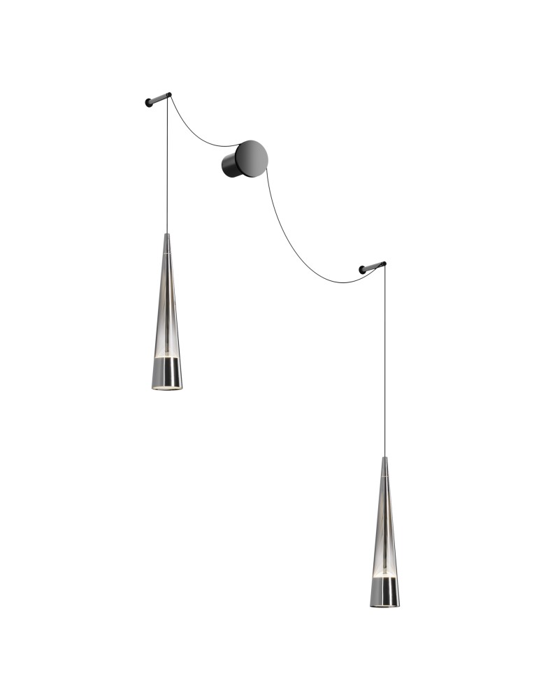 Maytoni Sintesi Kinkiet/Ścienna LED 24W 840lm 3000K Chrom P090WL-L24CH3K Maytoni Sintesi Kinkiet/Ścienna LED 24W 840lm 3000K Chrom P090WL-L24CH3K