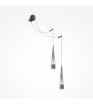 Maytoni Sintesi Kinkiet/Ścienna LED 24W 840lm 3000K Chrom P090WL-L24CH3K Maytoni Sintesi Kinkiet/Ścienna LED 24W 840lm 3000K Chrom P090WL-L24CH3K