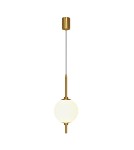 Lampy wiszące - Maytoni The Sixth Sense Lampa Wisząca LED 7W 400lm 3000K Mosiądz Z020PL-L6BS3K - product 1