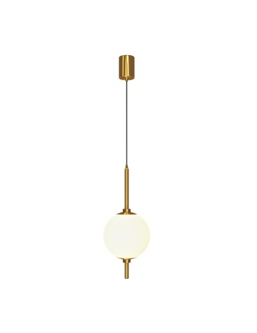 Maytoni The Sixth Sense Lampa Wisząca LED 7W 400lm 3000K Mosiądz Z020PL-L6BS3K