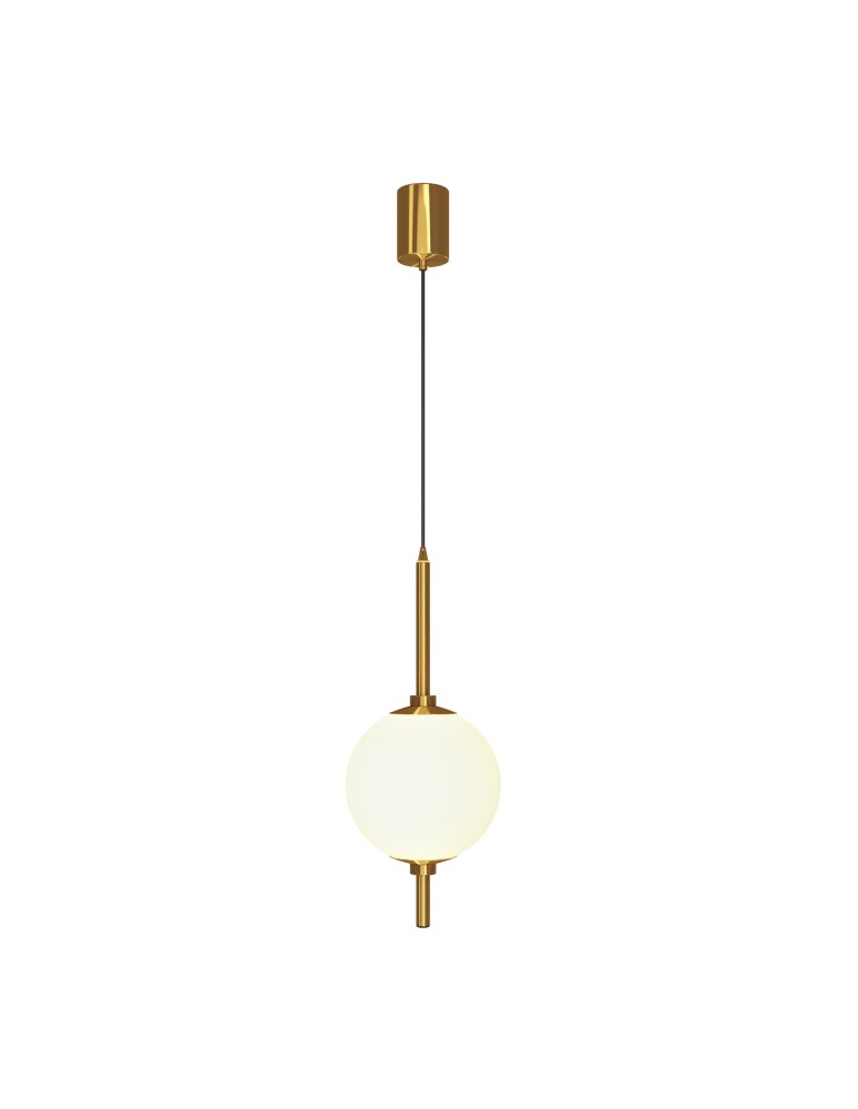 Maytoni The Sixth Sense Lampa Wisząca LED 7W 400lm 3000K Mosiądz Z020PL-L6BS3K