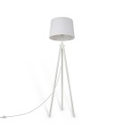 Maytoni Calvin Lampa Podłogowa 1xE27 60W Biały Z177FL-01W Maytoni Calvin Lampa Podłogowa 1xE27 60W Biały Z177FL-01W