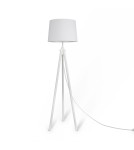 Maytoni Calvin Lampa Podłogowa 1xE27 60W Biały Z177FL-01W Maytoni Calvin Lampa Podłogowa 1xE27 60W Biały Z177FL-01W