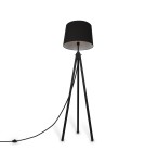 Maytoni Calvin Lampa Podłogowa 1xE27 60W Black Z177FL-01B Maytoni Calvin Lampa Podłogowa 1xE27 60W Black Z177FL-01B