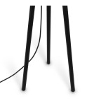 Maytoni Calvin Lampa Podłogowa 1xE27 60W Black Z177FL-01B Maytoni Calvin Lampa Podłogowa 1xE27 60W Black Z177FL-01B