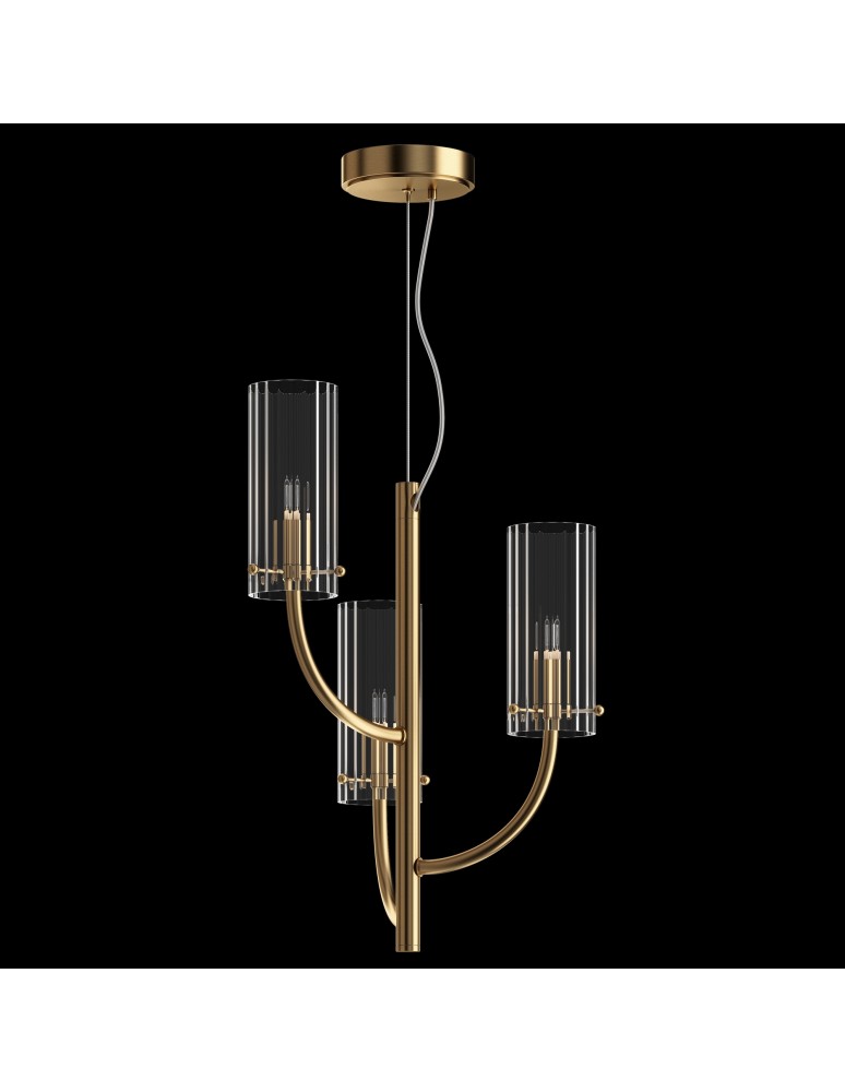 Maytoni Arco Żyrandol Nowoczesny 3xG9 40W Mosiądz MOD223PL-03BS Maytoni Arco Żyrandol Nowoczesny 3xG9 40W Mosiądz MOD223PL-03BS