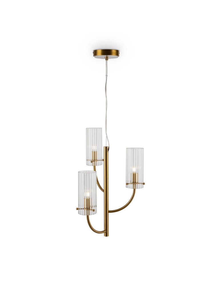 Maytoni Arco Żyrandol Nowoczesny 3xG9 40W Mosiądz MOD223PL-03BS Maytoni Arco Żyrandol Nowoczesny 3xG9 40W Mosiądz MOD223PL-03BS