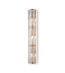 Maytoni Facet Kinkiet/Ścienna 3xE14 60W Złoty MOD094WL-03G Maytoni Facet Kinkiet/Ścienna 3xE14 60W Złoty MOD094WL-03G