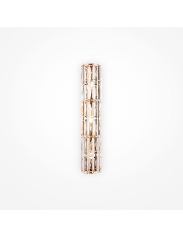Maytoni Facet Kinkiet/Ścienna 3xE14 60W Złoty MOD094WL-03G Maytoni Facet Kinkiet/Ścienna 3xE14 60W Złoty MOD094WL-03G