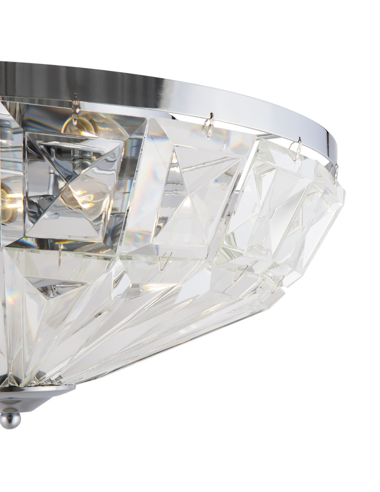 Maytoni Facet Lampa Sufitowa 6xE14 60W Chrom MOD094CL-06CH