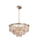 Maytoni Revero Lampa Wisząca z Kryształami 7xE14 40W Złoty MOD085PL-07G Maytoni Revero Lampa Wisząca z Kryształami 7xE14 40W Złoty MOD085PL-07G