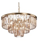 Maytoni Revero Lampa Wisząca z Kryształami 7xE14 40W Złoty MOD085PL-07G Maytoni Revero Lampa Wisząca z Kryształami 7xE14 40W Złoty MOD085PL-07G