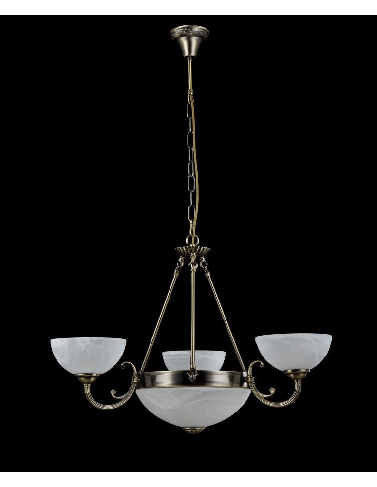Żyrandole klasyczne - Maytoni Herbert Żyrandol Klasyczny 6xE27 60W Brąz ARM015PL-06BZ - product kolory-swiatla.pl 3