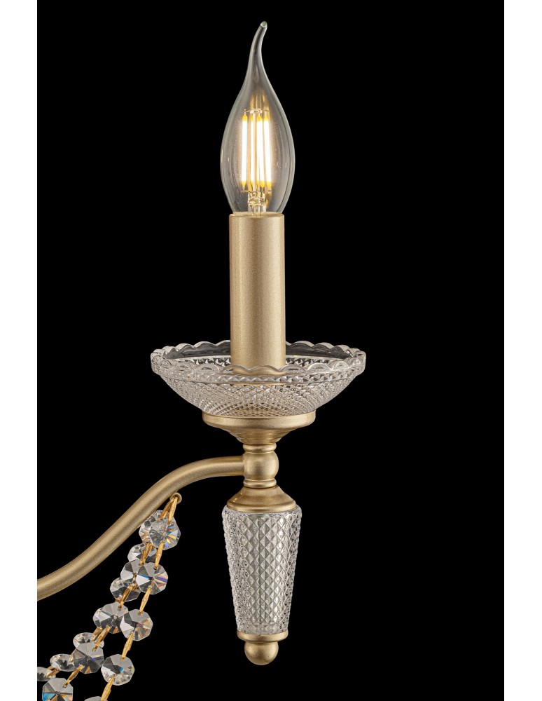 Maytoni Zoe Żyrandol Klasyczny 5xE14 40W Złoty ARM011PL-05G