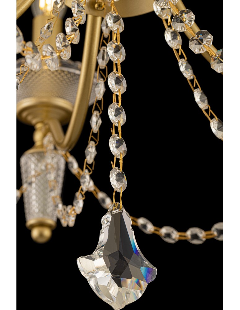 Maytoni Zoe Żyrandol Klasyczny 5xE14 40W Złoty ARM011PL-05G