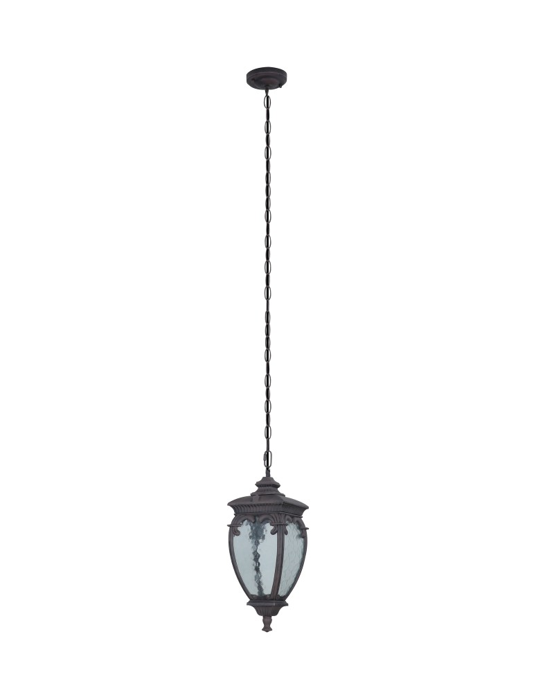 Maytoni Zewnętrzna Fleur Lampa Wisząca 1xE27 60W IP44 Brąz Antyczny O414PL-01BZ Maytoni Zewnętrzna Fleur Lampa Wisząca 1xE27 60W IP44 Brąz Antyczny O414PL-01BZ