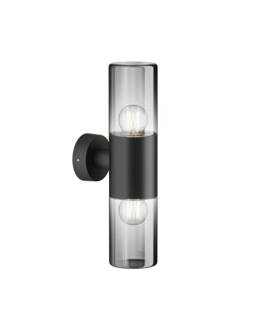 Maytoni Zewnętrzna Amas Kinkiet/Ścienna 2xE27 60W IP54 Grafit O432WL-02GF