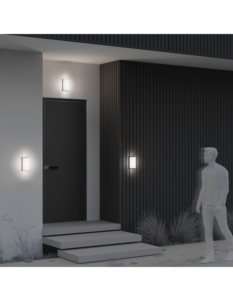 Maytoni Zewnętrzna Badd Kinkiet/Ścienna LED 10W 700lm 3000K IP54 Grafit O454WL-L10GF3K Maytoni Zewnętrzna Badd Kinkiet/Ścienna LED 10W 700lm 3000K IP54 Grafit O454WL-L10GF3K