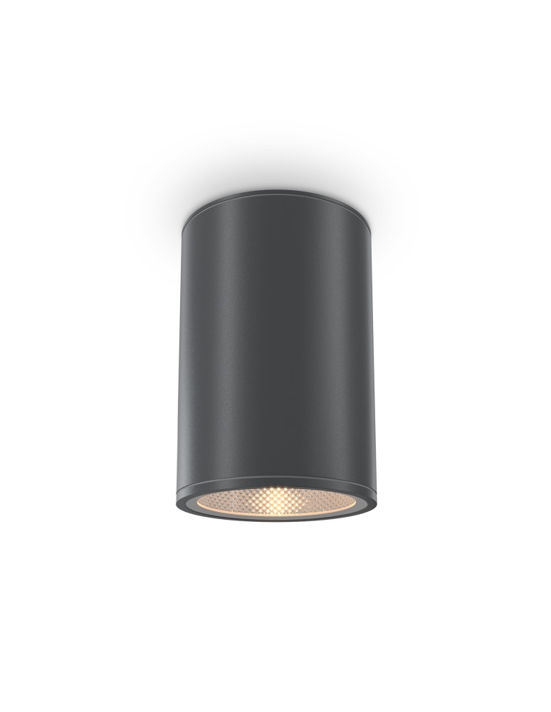 Maytoni Zewnętrzna Bar Lampa Sufitowa LED 12W 1300lm 3000K IP65 Grafit O306CL-L12GF