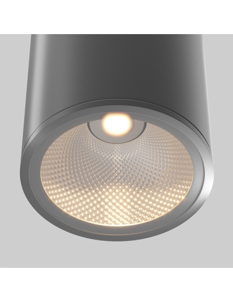 Maytoni Zewnętrzna Bar Lampa Sufitowa LED 12W 1300lm 3000K IP65 Grafit O306CL-L12GF