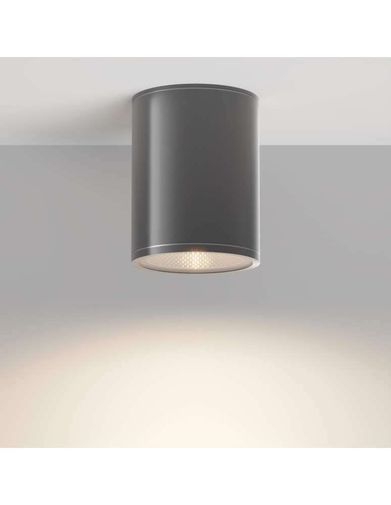 Maytoni Zewnętrzna Bar Lampa Sufitowa LED 7W 800lm 3000K IP65 Grafit O306CL-L7GF Maytoni Zewnętrzna Bar Lampa Sufitowa LED 7W 800lm 3000K IP65 Grafit O306CL-L7GF
